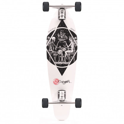 Original Derringer Flying Dutchman White 33" Surfskate Complete - Surfskate Completes