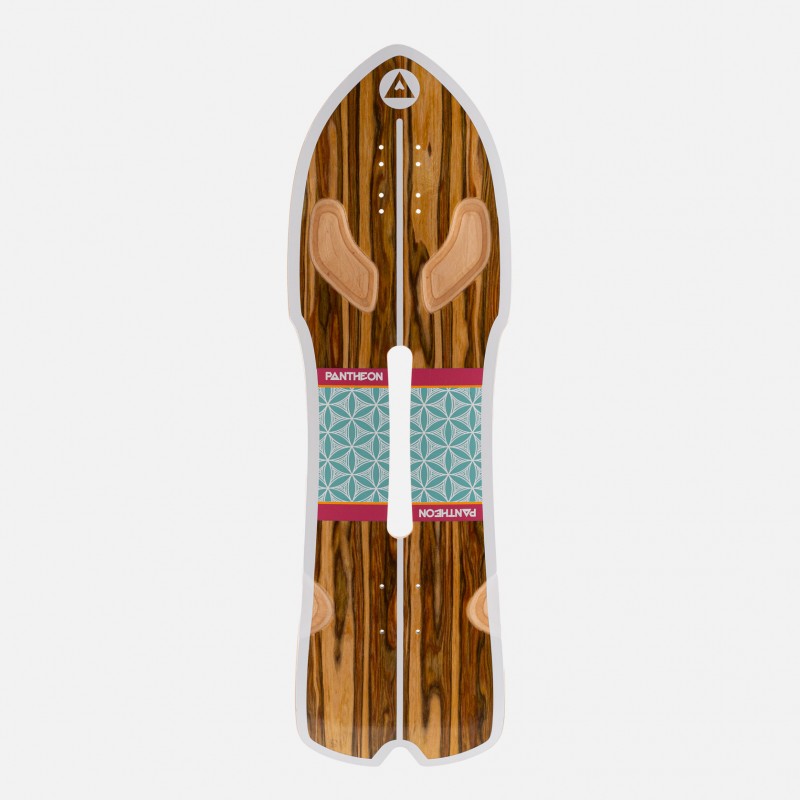 Pantheon Shuriken 34" Surf Skate Complete - Surfskate Completes