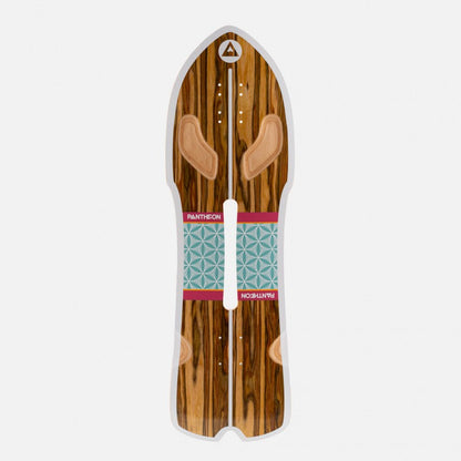 Pantheon Shuriken 34" Surf Skate Complete - Surfskate Completes
