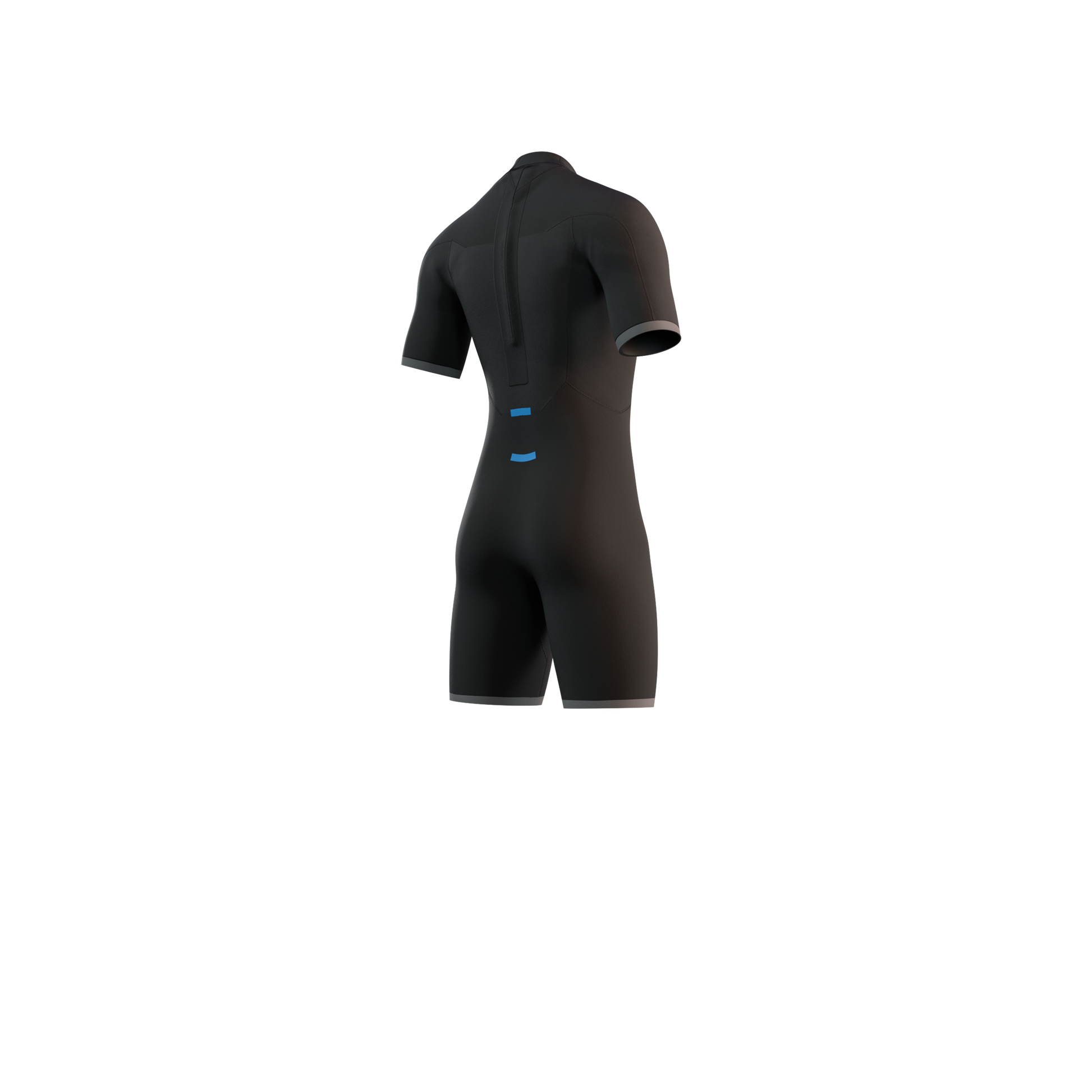 Mystic Brand Shorty 3/2mm Bzip Flatlock - Short Arm / Back-zip