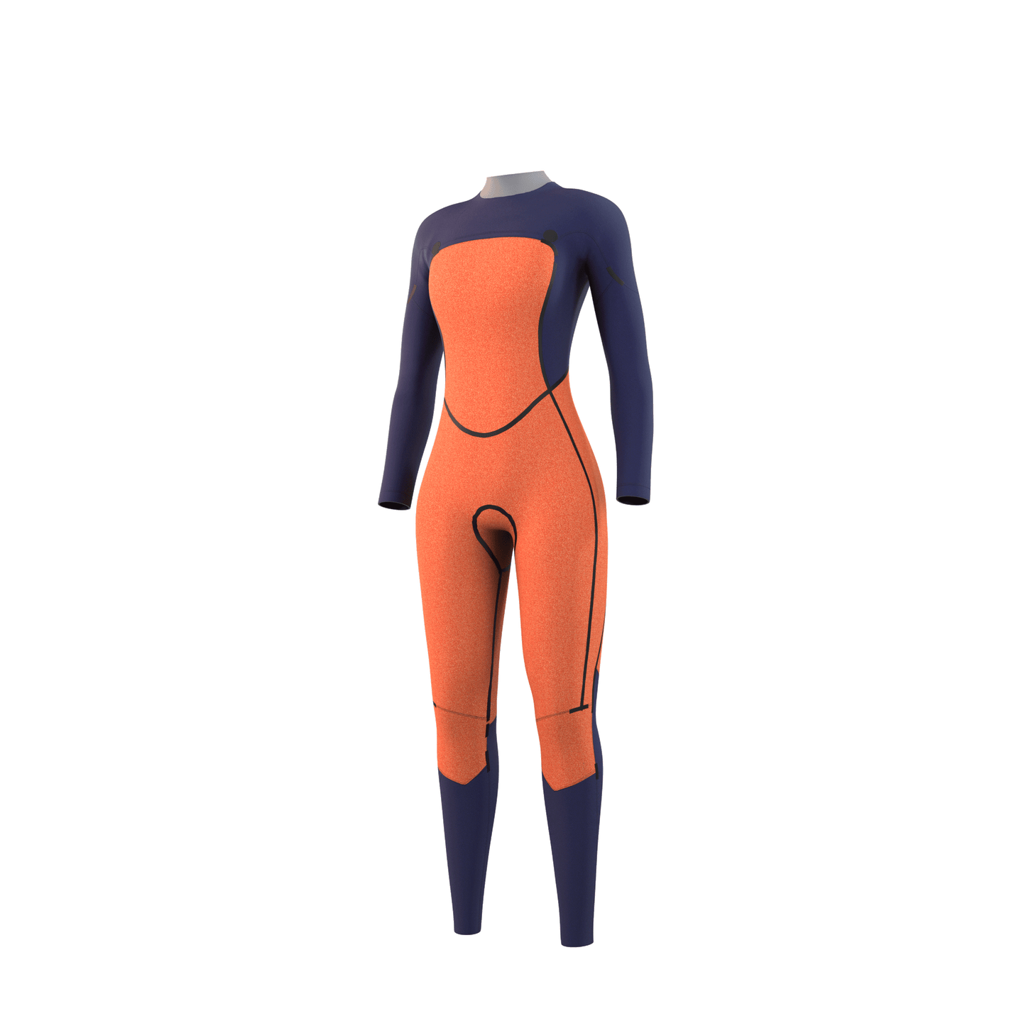 Mystic Dazzled Fullsuit 4/3mm Bzip Women