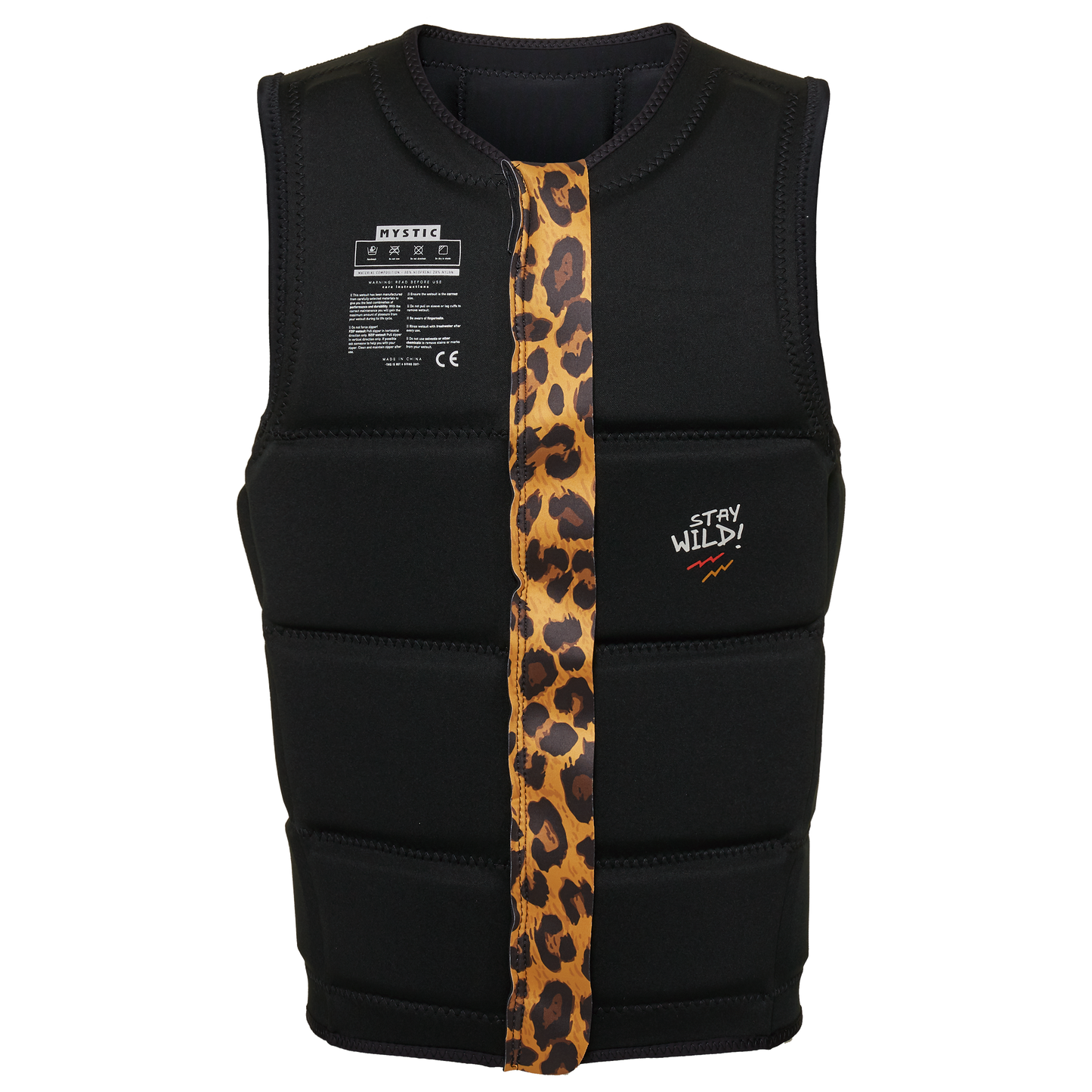 Mystic Zuupack Impact Vest Fzip Wake - Impact Wake Vests