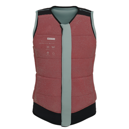 Mystic Renegade Impact Vest Fzip Wake | 26