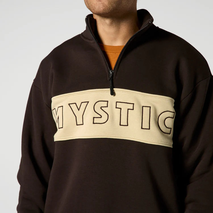 Mystic Slate Half Zip Sweat 26 - Sweats