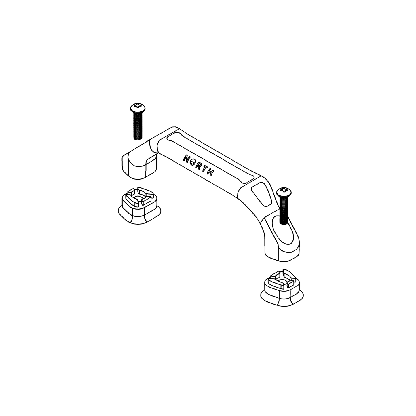 North TT handle extension