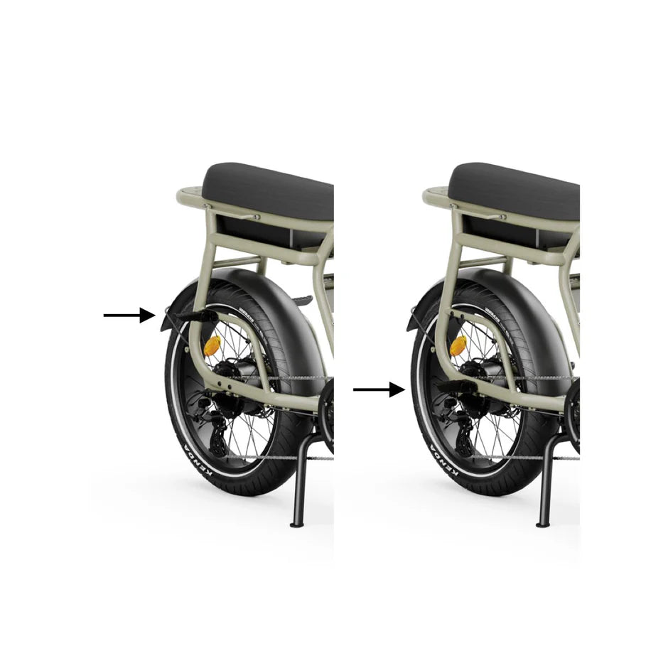 Ritmic YUVY 2 Passenger Footrests - Footrests