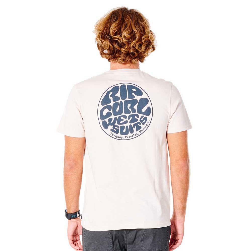 Rip Curl Wetsuit Icon Tee White 0C8Mte - Tees