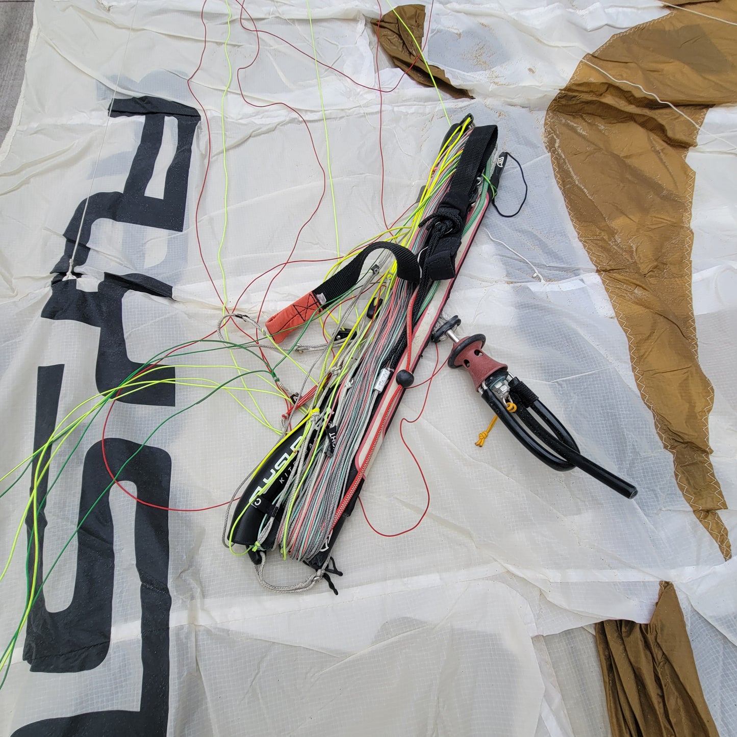 Flysurfer SPEED 3 21m DELUXE EDITION Kite w/Control Bar USED - Foil Kites (GRADE B)