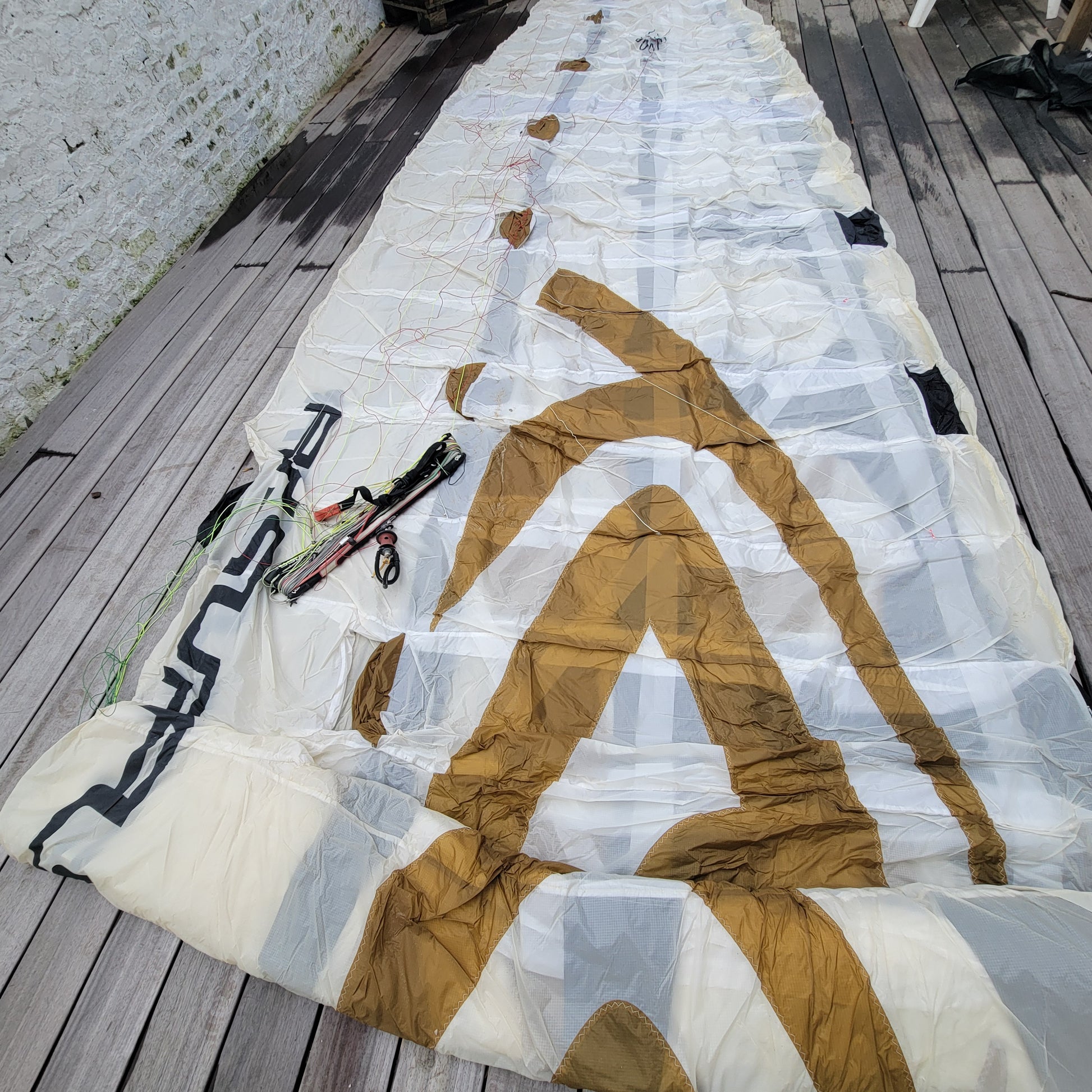 Flysurfer SPEED 3 21m DELUXE EDITION Kite w/Control Bar USED - Foil Kites (GRADE B)