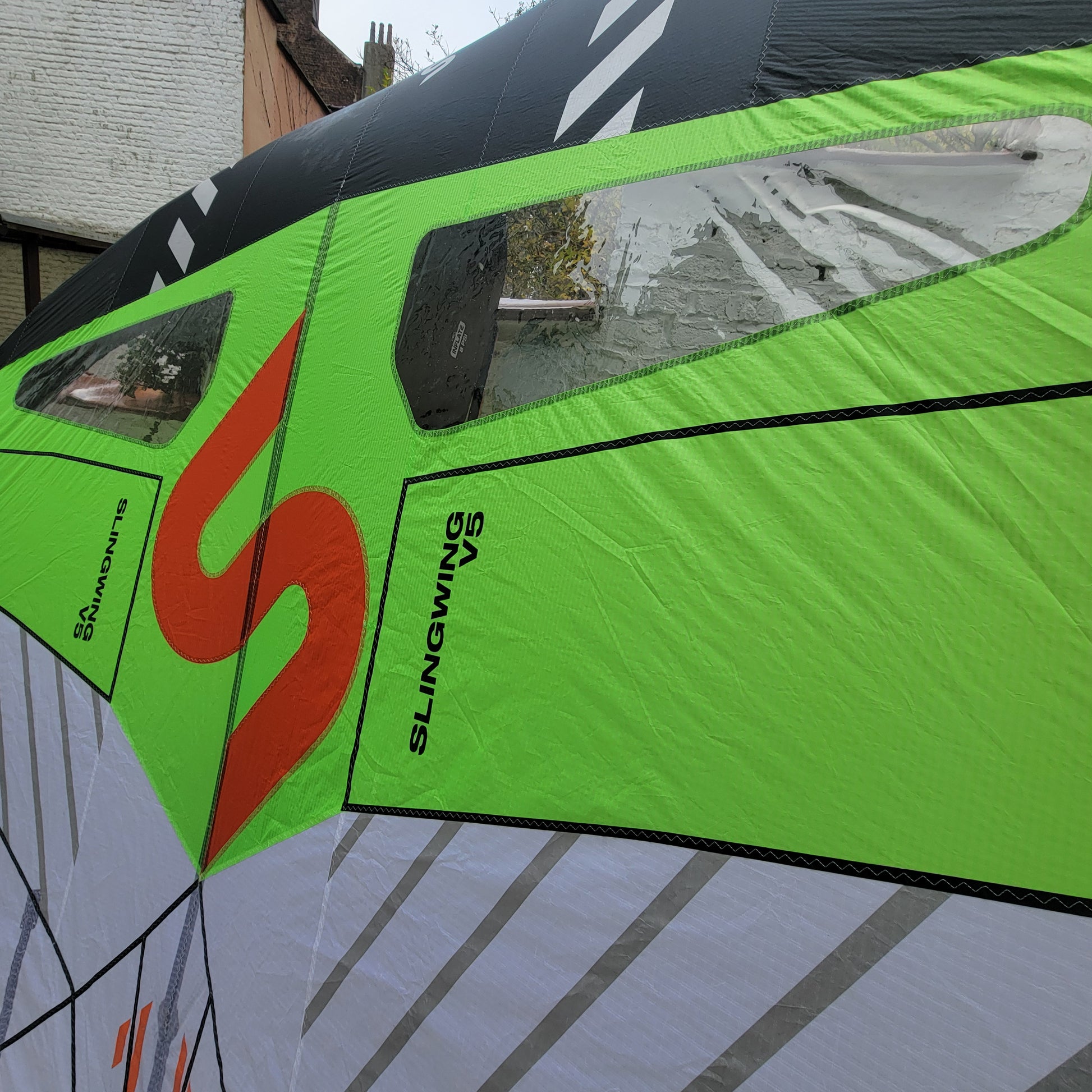 Slingshot 6.0m Slingwing V5 w/Boom - 004 USED - Kite-Wings (GRADE A)