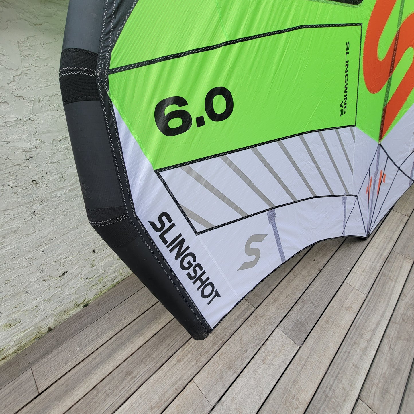 Slingshot 6.0m Slingwing V5 w/Boom - 004 USED - Kite-Wings (GRADE A)