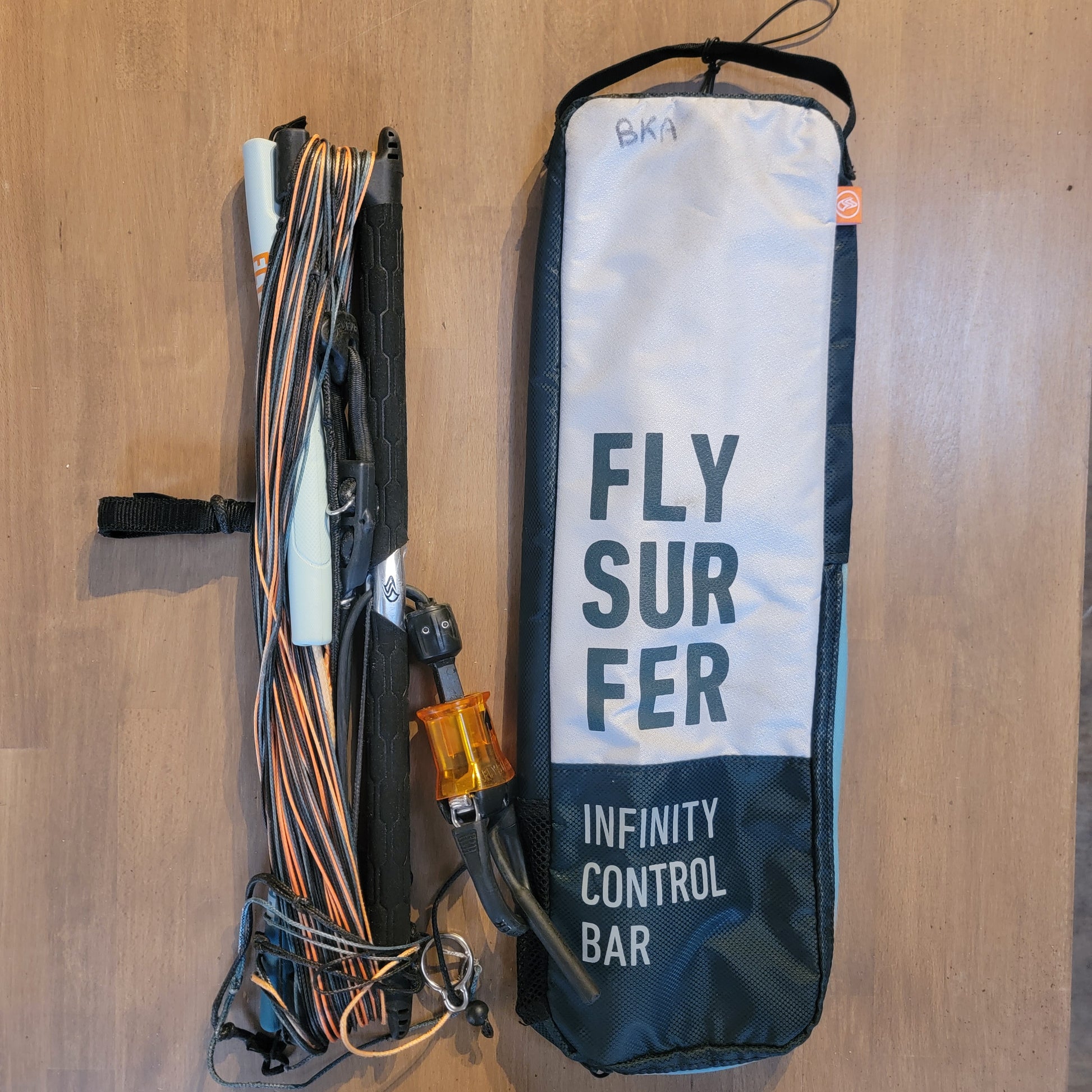 Flysurfer INFINITY XX CONTROL BAR- J-001 USED - Bar & Lines (GRADE A)