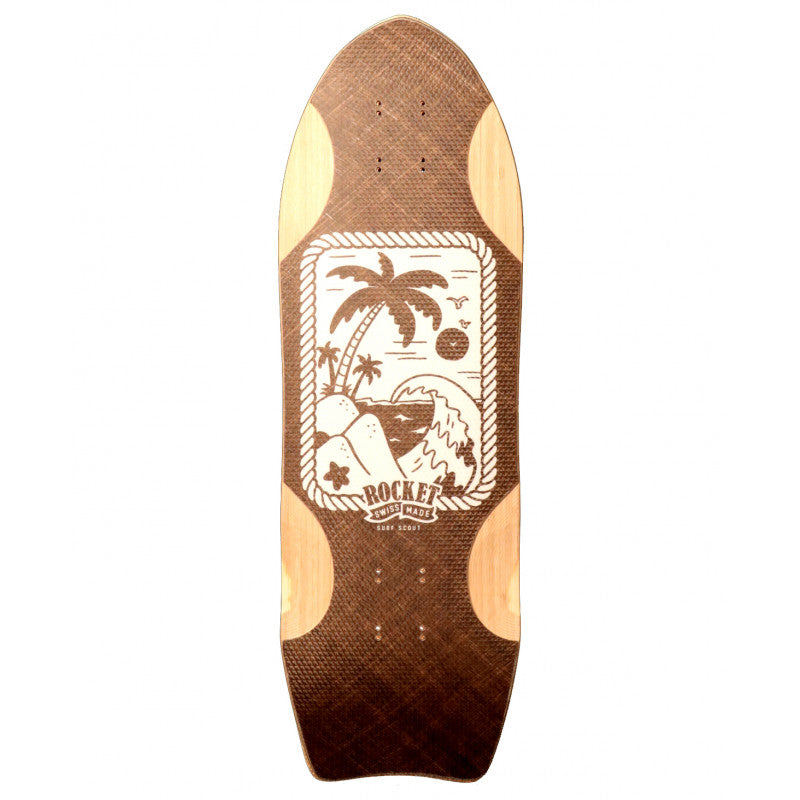 Rocket Surf Scout 28.8" Longboard Complete - Surfskate Completes