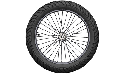 Ritmic Front Wheel with Tyre for Yuvy 3