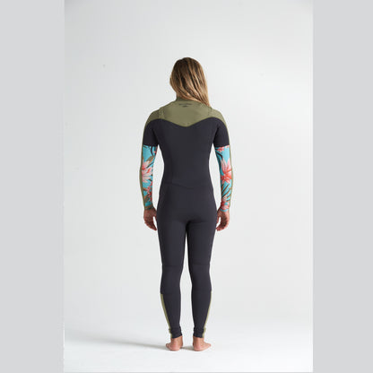 Billabong Salty Dayz ALOE - Chest Zip Wetsuit for Women 5/4mm - XS - Fullsuit / Front-zip