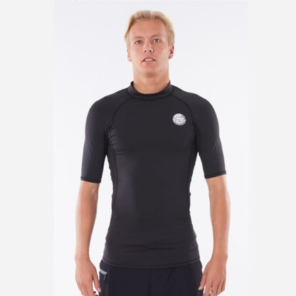Rip Curl Short Sleeve Rash Vest Wlyybm - S/S Vests
