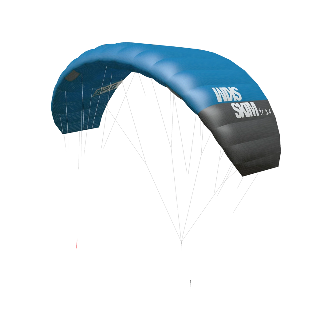 Peter Lynn SKIM TR Complete w/bar 3 lines - Trainer Kites