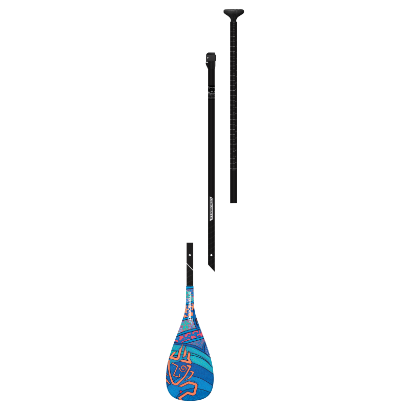 Starboard SUP Paddle ENDURO TIKI TECH WAVE M 26MM 3PCS ADJ CARBON S40 | 22 - Paddles