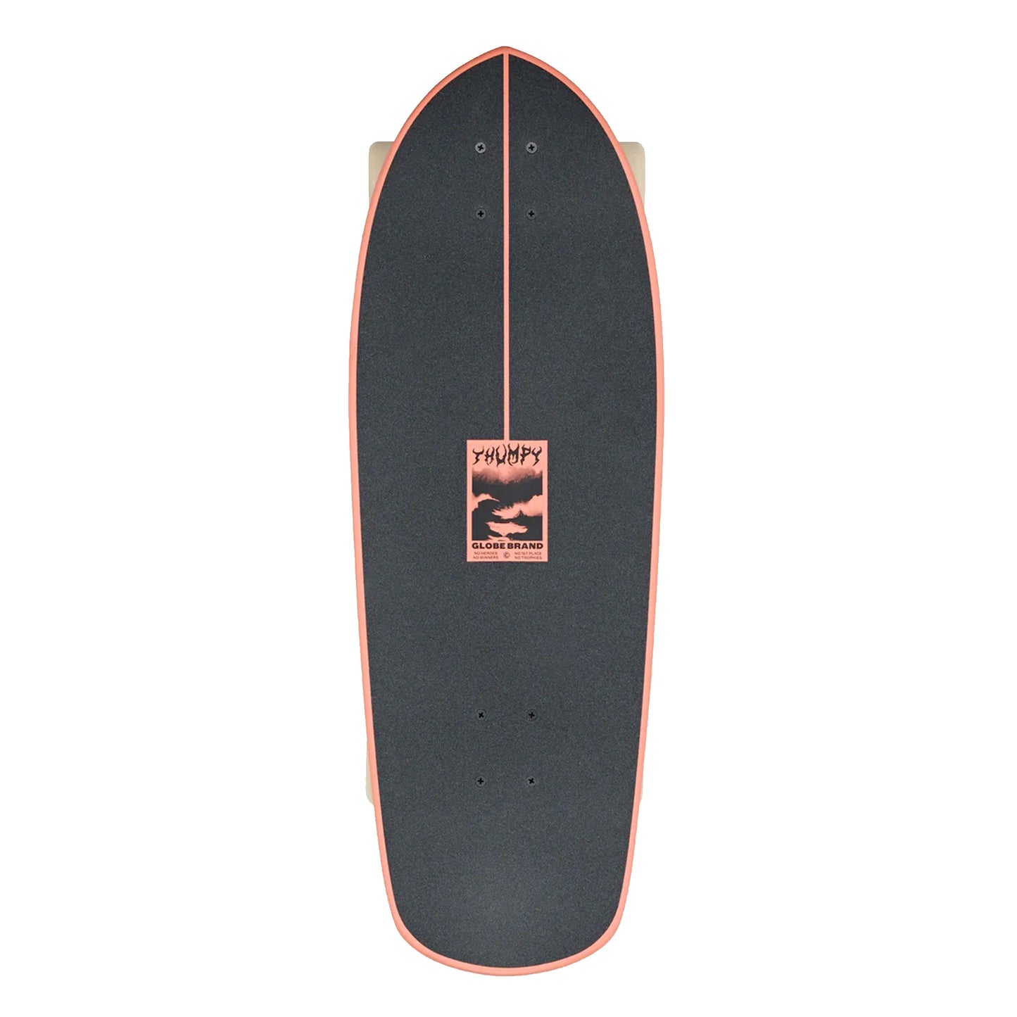 Globe Thumpy 30" Complete Surfskate Skateboard - Storm Cats - Surfskates