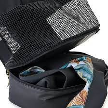 Rip Curl Surf Series 50L Burrito Pack Bag 12Nmut Black - Wetsuit Bags