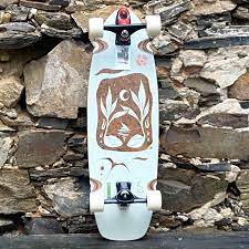 Globe Zuma SS Coconut/Niu Voyager - 31.5 - 10525397 - Complete Surf Skate - Surfskates