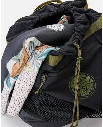 Rip Curl Surf Series 50L Burrito Pack Bag 12Nmut Black - Wetsuit Bags