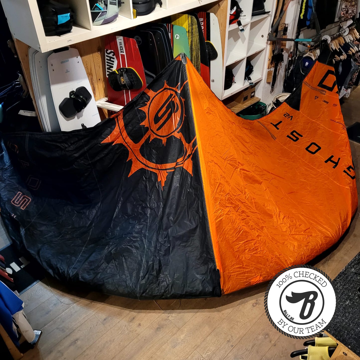 Slingshot 23 10m GHOST V2 Kite Only w/bag USED - Kites (GRADE B)
