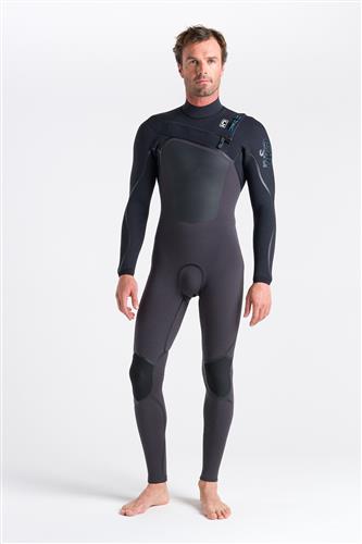 C-Skins Wired 4/3 Mens Lqs Chest Zip Steamer - Fullsuit / Front-zip