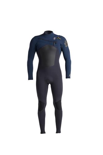 C-Skins Rewired 3/3 Mens Gbs Chest Zip Steamer - Fullsuit / Front-zip