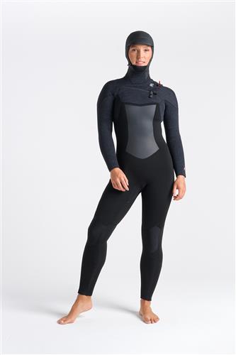 C-Skins Rewired 6/5 Womens Gbs Hooded Steamer - Hooded Fullsuits