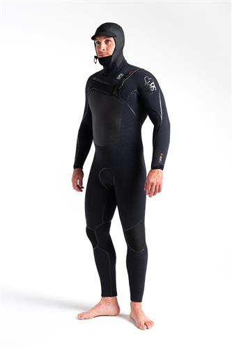 C-Skins Wired 5/4 Mens Lqs Hooded Steamer - Hooded Fullsuits