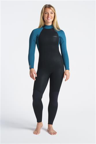 C-Skins Surflite 5/4/3 Womens Gbs Back Zip Steamer - Fullsuit / Back-zip