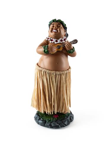 Devoted Hawaiian Hula Dashboard Boy - Hawaian Hula