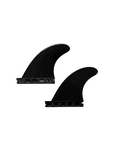 Devoted Sidebite Fin Set Nylon Single Tab Black - Futures/Sidebites
