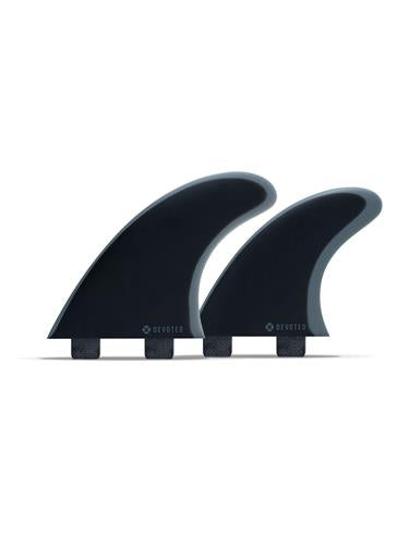 Devoted Csf Dual Tab Quad Fibreglass Fin Set - FCS/Thruster