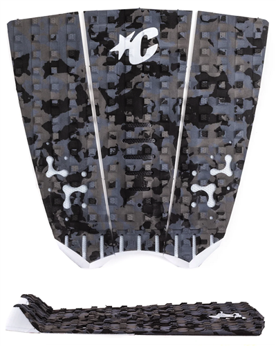Creatures of Leisure Mick Fanning Loc Lite Ecopure: Carbon Camo - Tail Pads