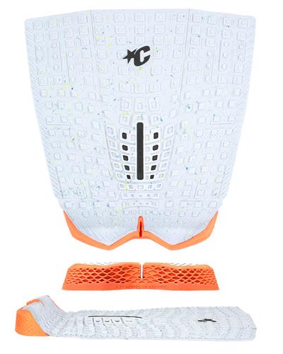 Creatures of Leisure Proto 1.4 Eco Platinum Speckle Fluro Red - Tail Pads