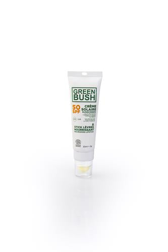 Greenbush 2 In 1 Sunscreen - Spf 50 - & Nourishing Lip Balm - Sunscreen