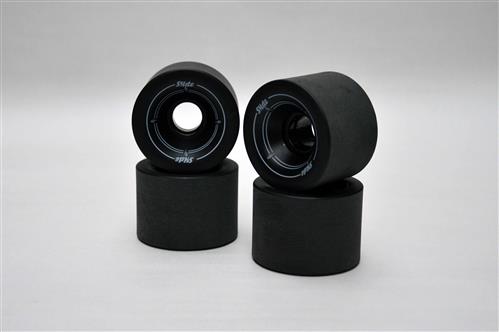 Slide Surf Skateboards 70mm Wheel Set 78A Black (Pack Of 4 Wheels) - Wheels