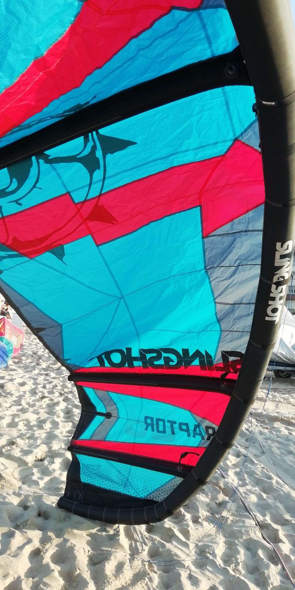 Slingshot 8m RAPTOR V1 Kite Only w/bag USED - Kites (GRADE B)