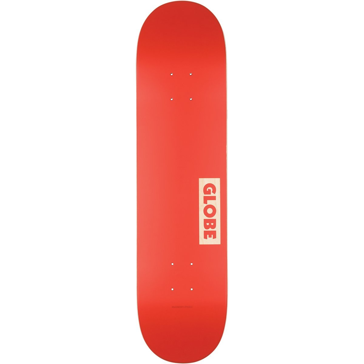 Globe goodstock 7.75' - Red - Deck only Skateboard - Decks