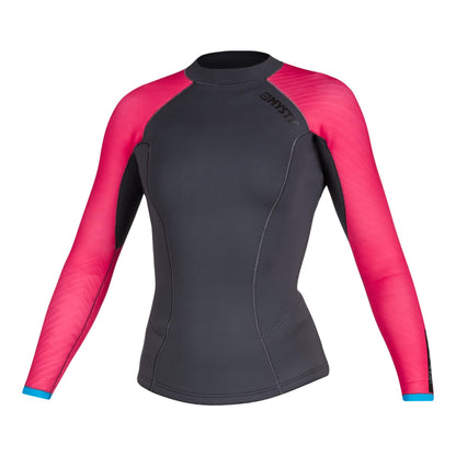Mystic Diva L/S Vest Neoprene 2mm Women Phantom Grey - Jackets