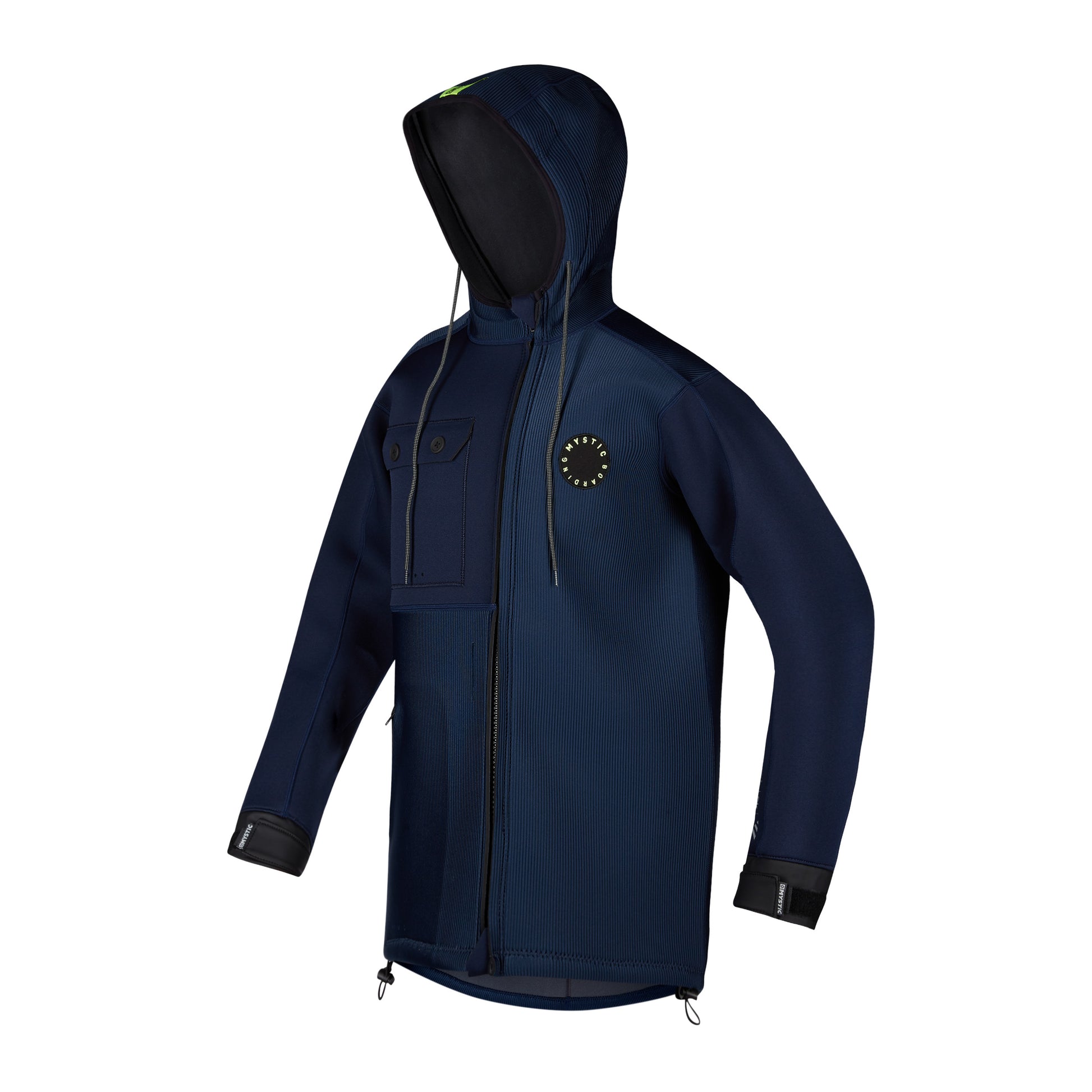 Mystic Ocean Jacket Navy/Lime - Jackets