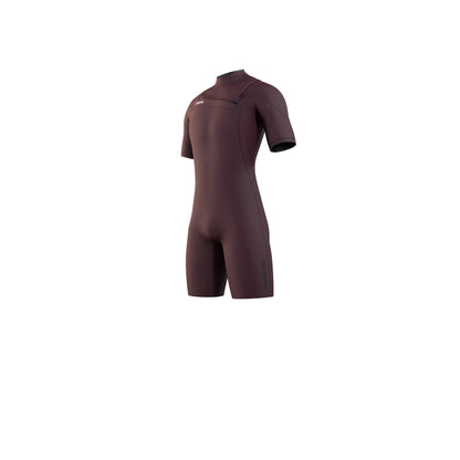 Mystic Marshall Shorty 3/2mm Fzip Merlot - Short Arm / Front-zip