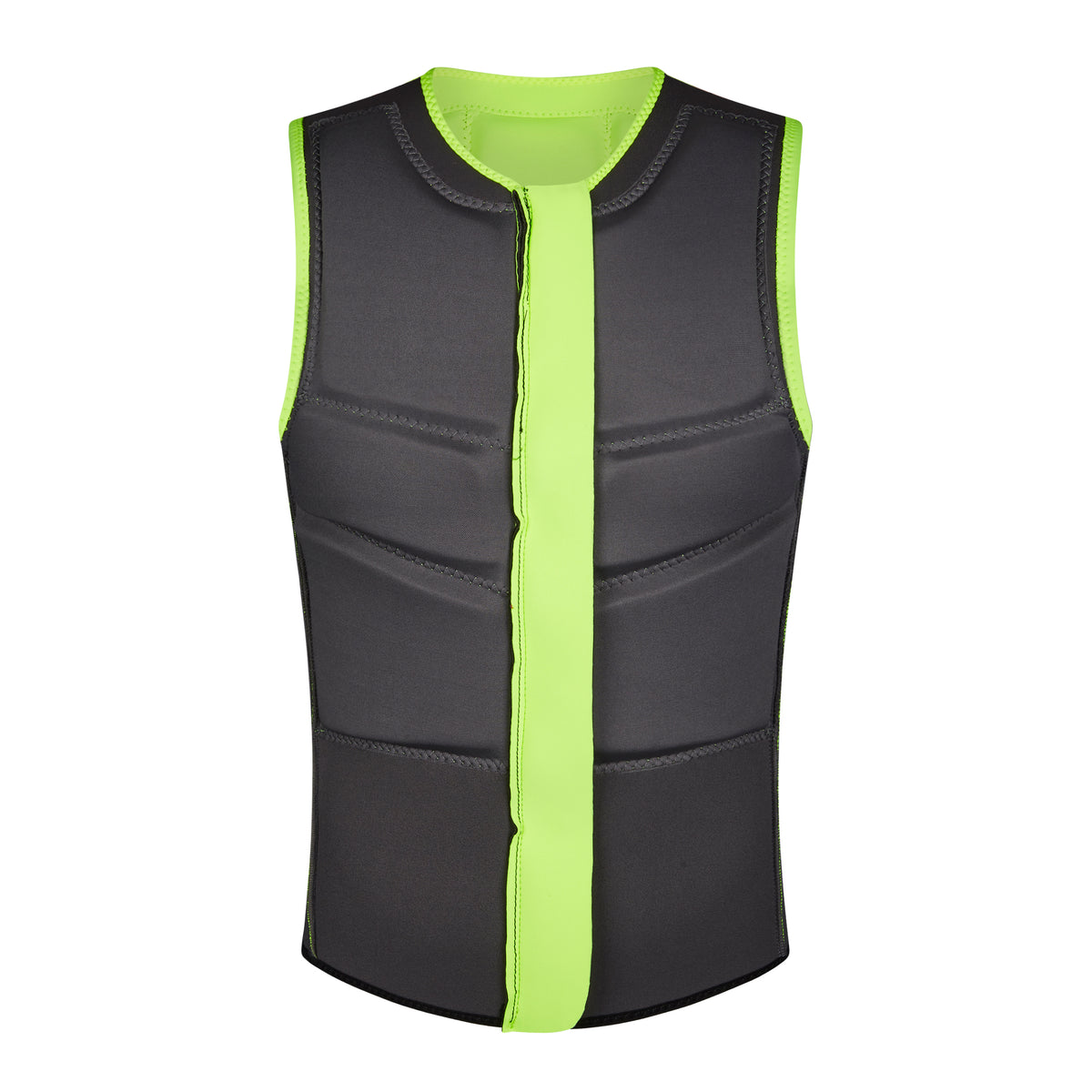 Mystic Star Impact Vest Fzip Kite Flash Yellow - Impact Kite Vests