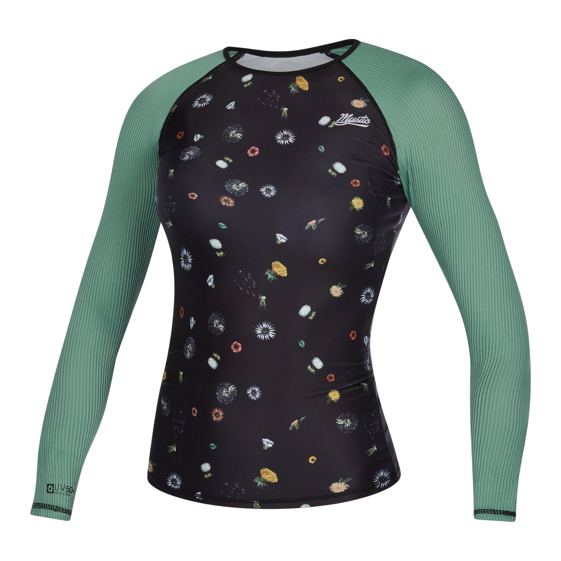 Mystic Diva LS Rash Tee Multicolor - L/S Vests