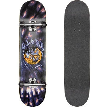 Globe G1 Ablaze 8.0 - Black Dye 10525329-BLKDYE - complete Skateboard - Skateboards