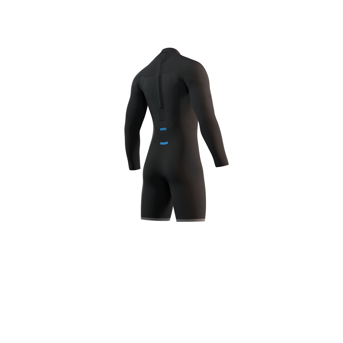 Mystic Brand Longarm Shorty 3/2mm Bzip Flatlock - Long Arm / Back-zip
