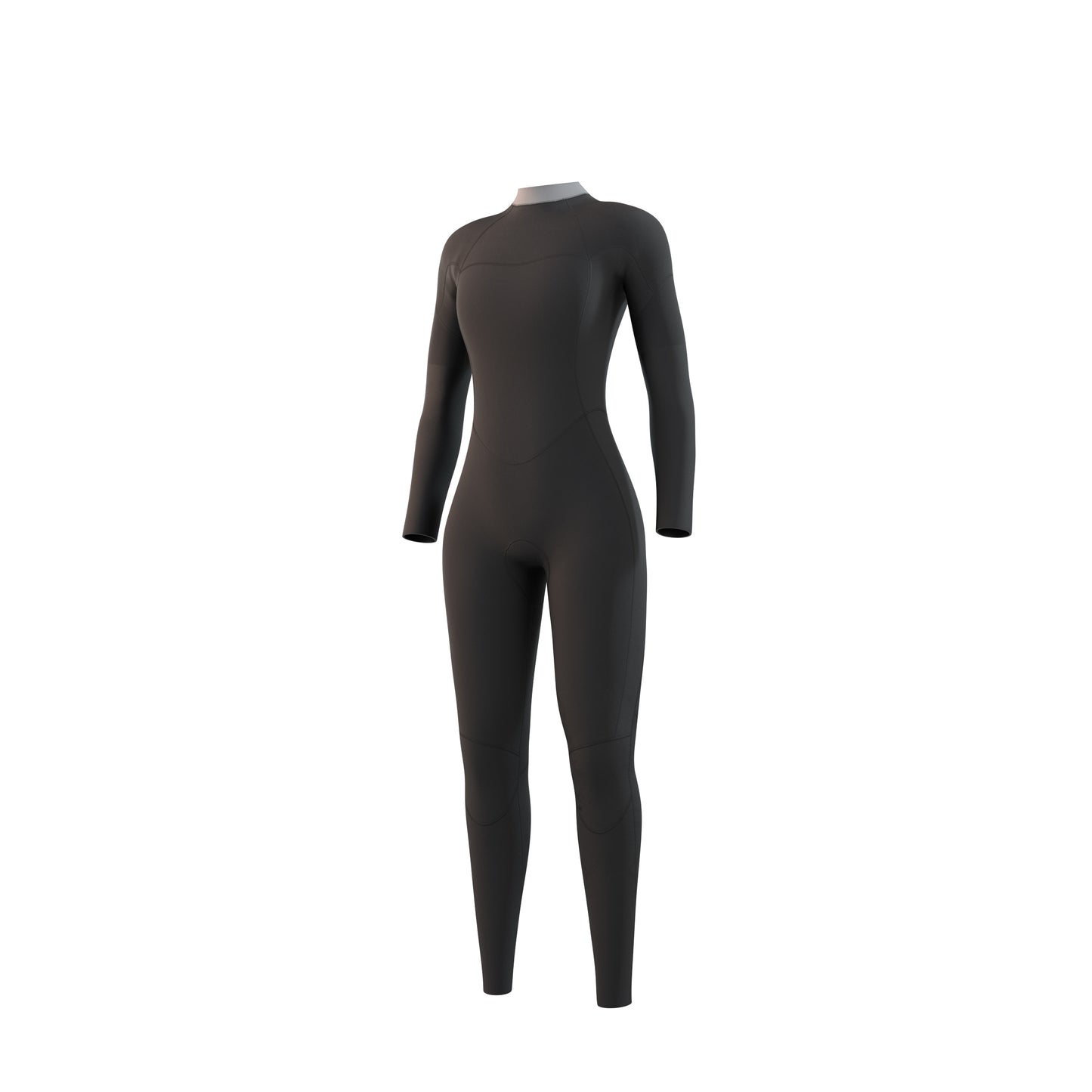 Mystic Brand Fullsuit 3/2mm Bzip Flatlock Women Night Blue - Fullsuit / Back-zip