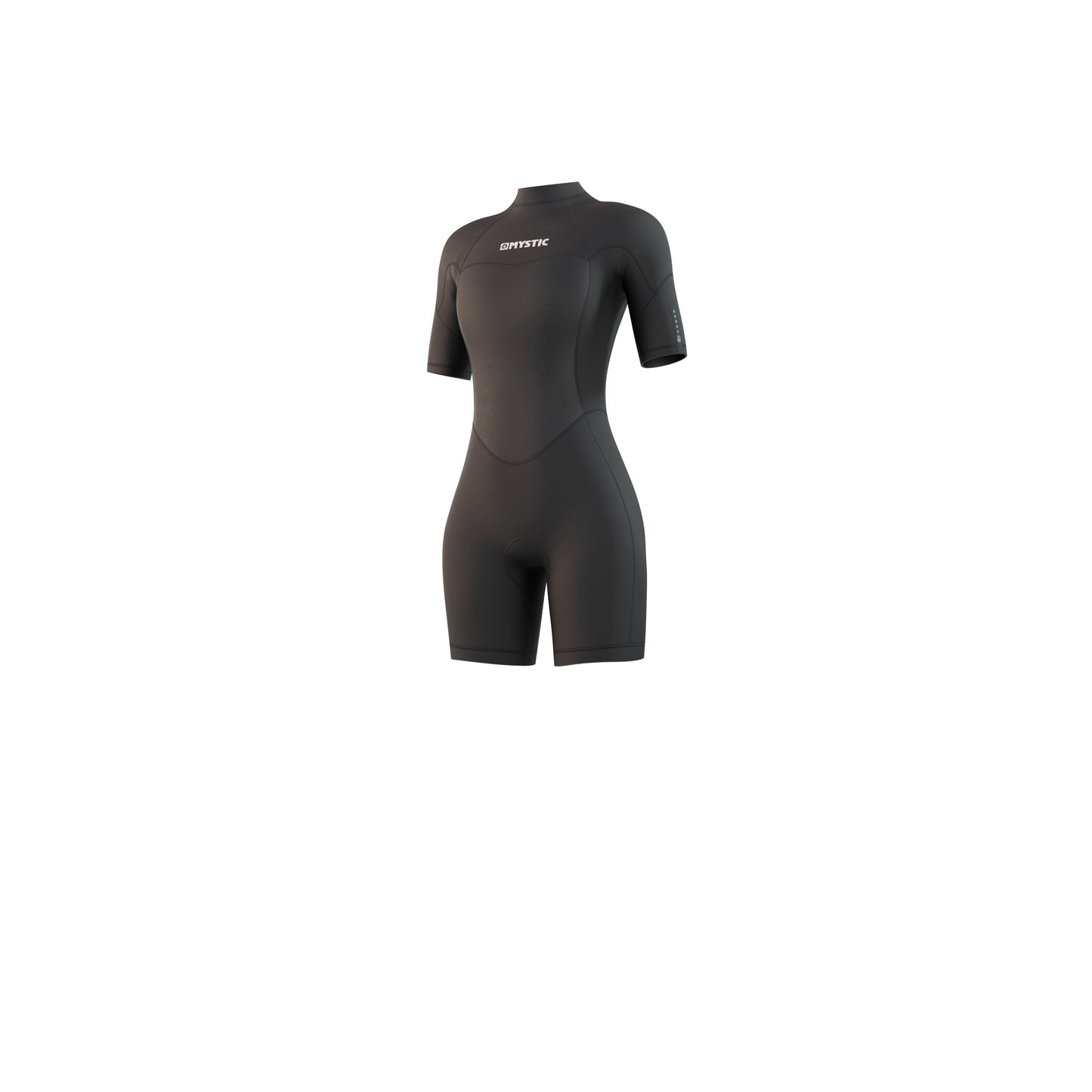 Mystic Brand Shorty 3/2mm Bzip Flatlock Women - Short Arm / Back-zip